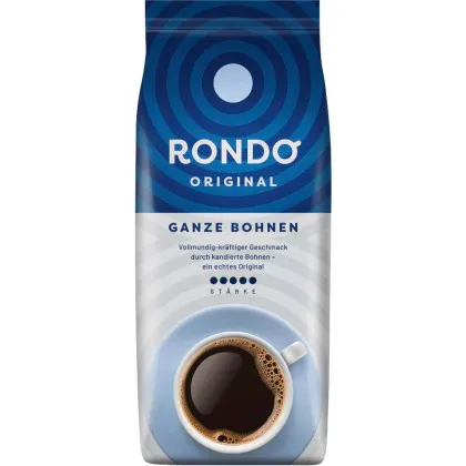 R&ouml;stfein Rondo Original 8 x 1 kg ganze Bohne